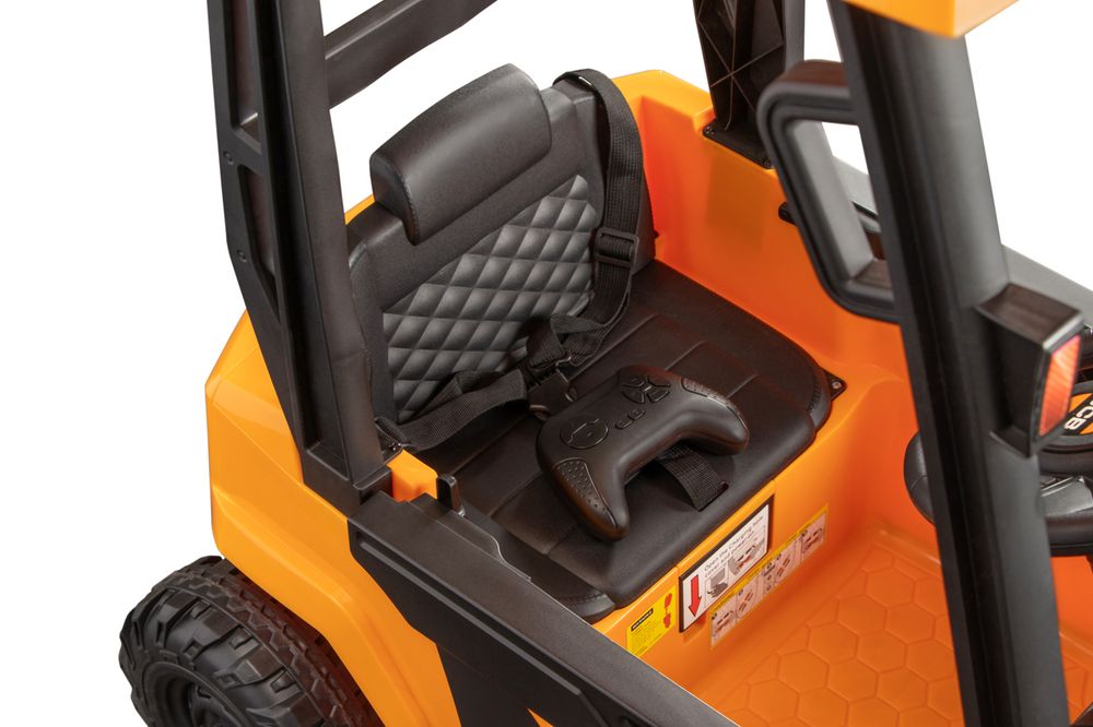 JCB Gaffeltruck Elbil for barn 12V med fjernkontroll