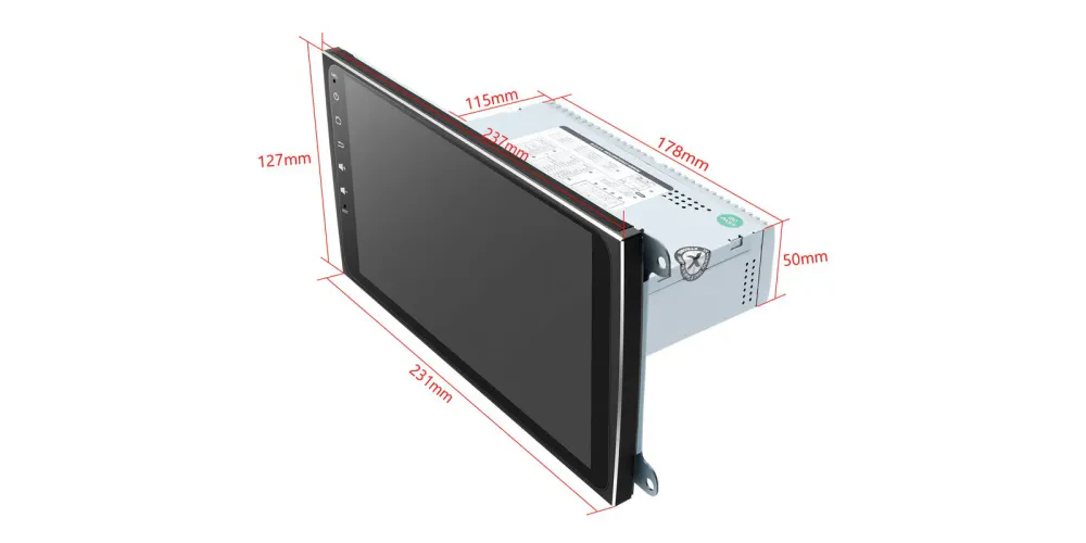 Android 12 bilradio for Porsche Cayenne – Octa-Core, 4GB +