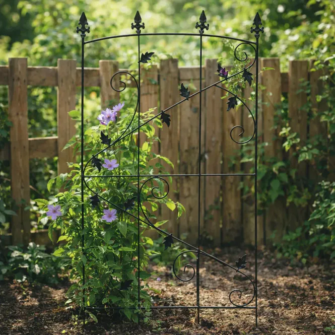 Hovedbilde Plantestøtte Firenze 167 cm Metall - Svart