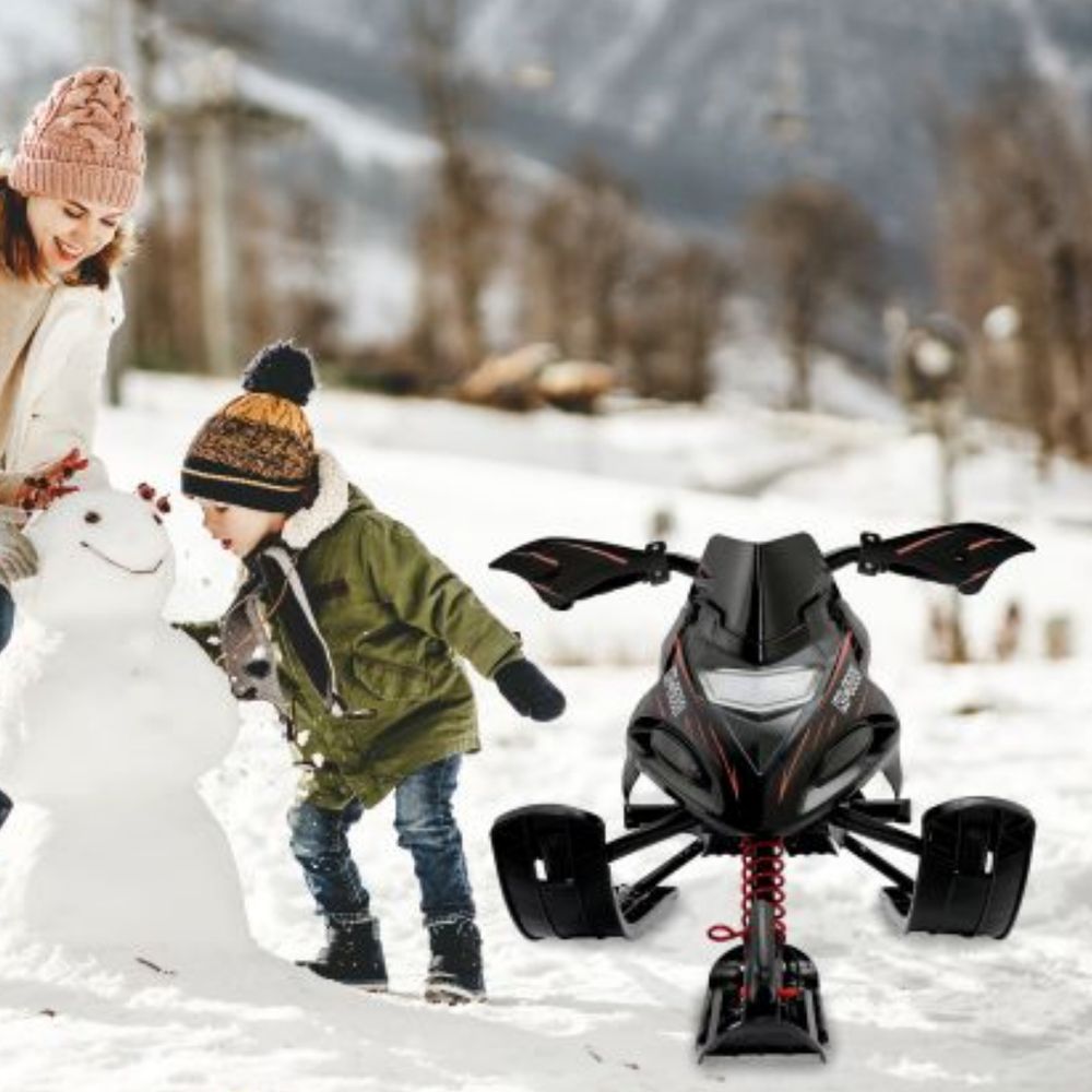Rattkjelke Svart opp til 60kg Ski-Doo design -122 cm 
