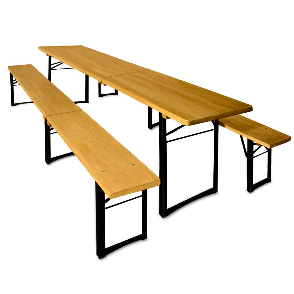 DEMO - Sammenleggbar hagebenk 220 cm