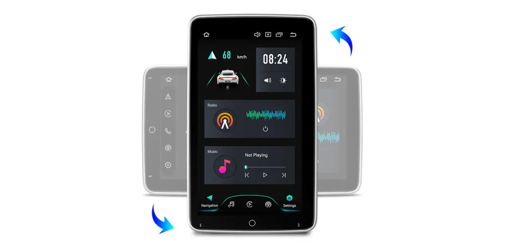 Android 14 1-DIN 10.1
