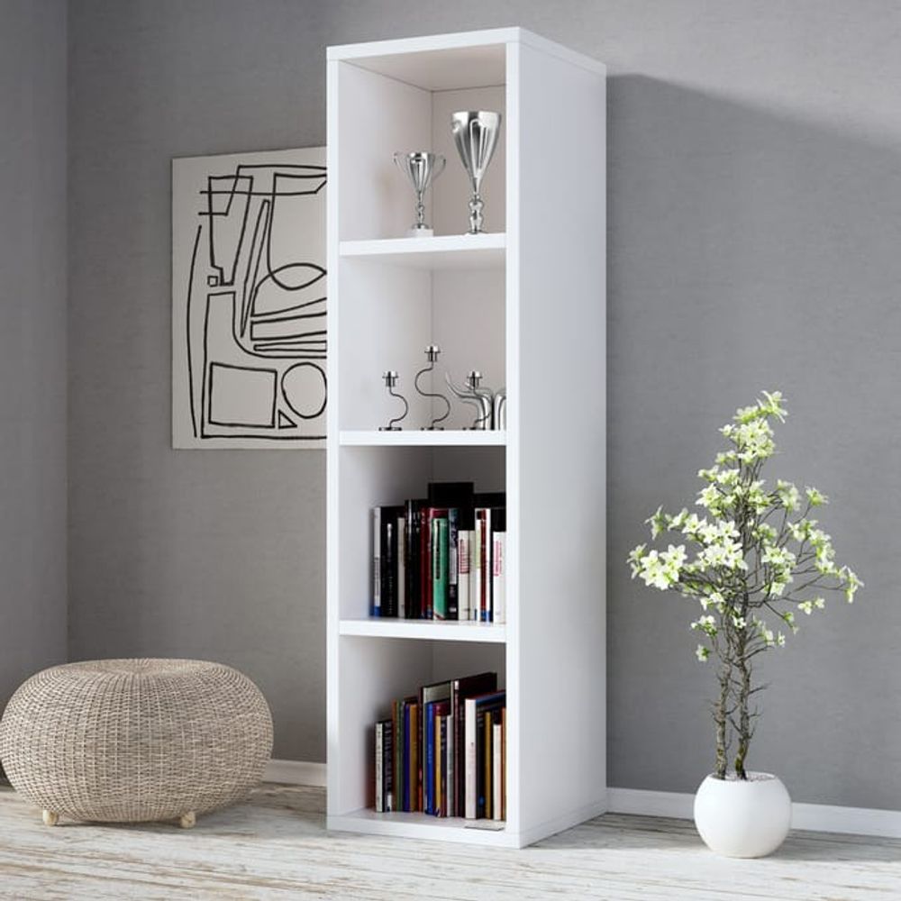 Bokhylle Skylar 4 hyller - 106x30x30 cm
