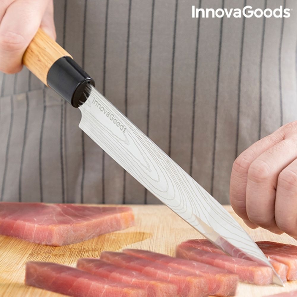 Sett med japanske kniver med profesjonell bæreveske INNOVAGOODS