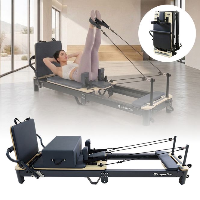 Hovedbilde inSPORTline Comfolder EVO Pilates Reformer Beige/sort