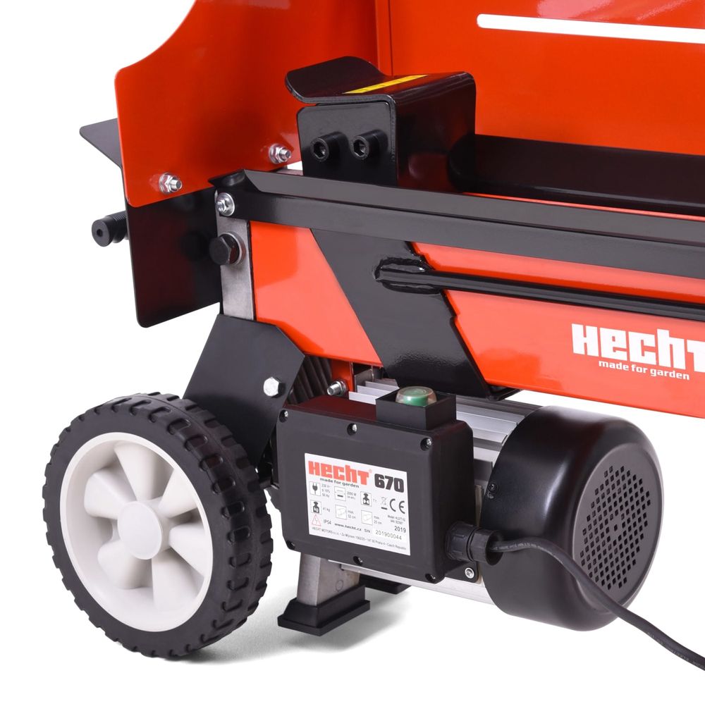 Hecht 670SK Elektrisk Vedkløyver m/stativ og kryss