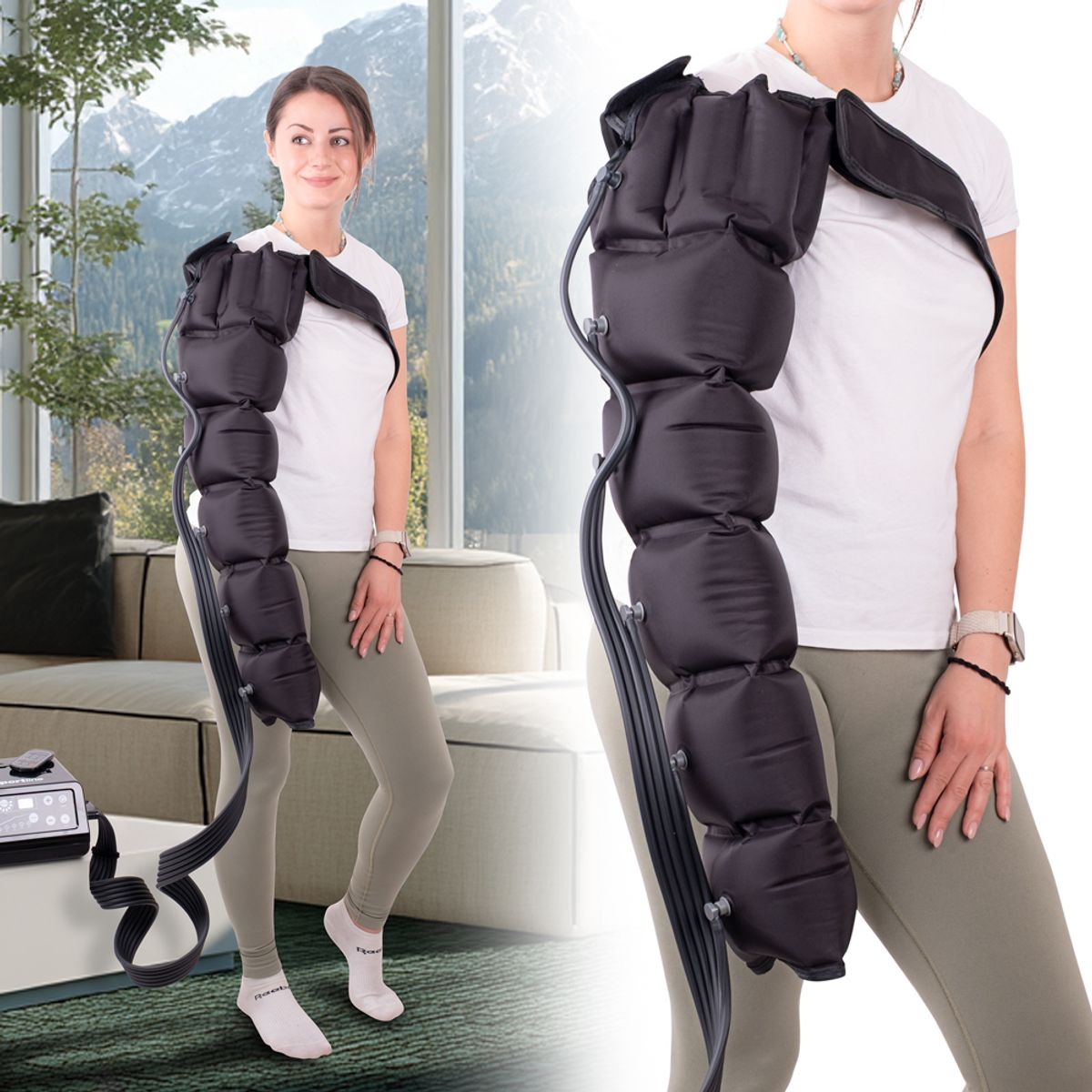 Ekstra sleeves til armer - Compisimo massasjesystem