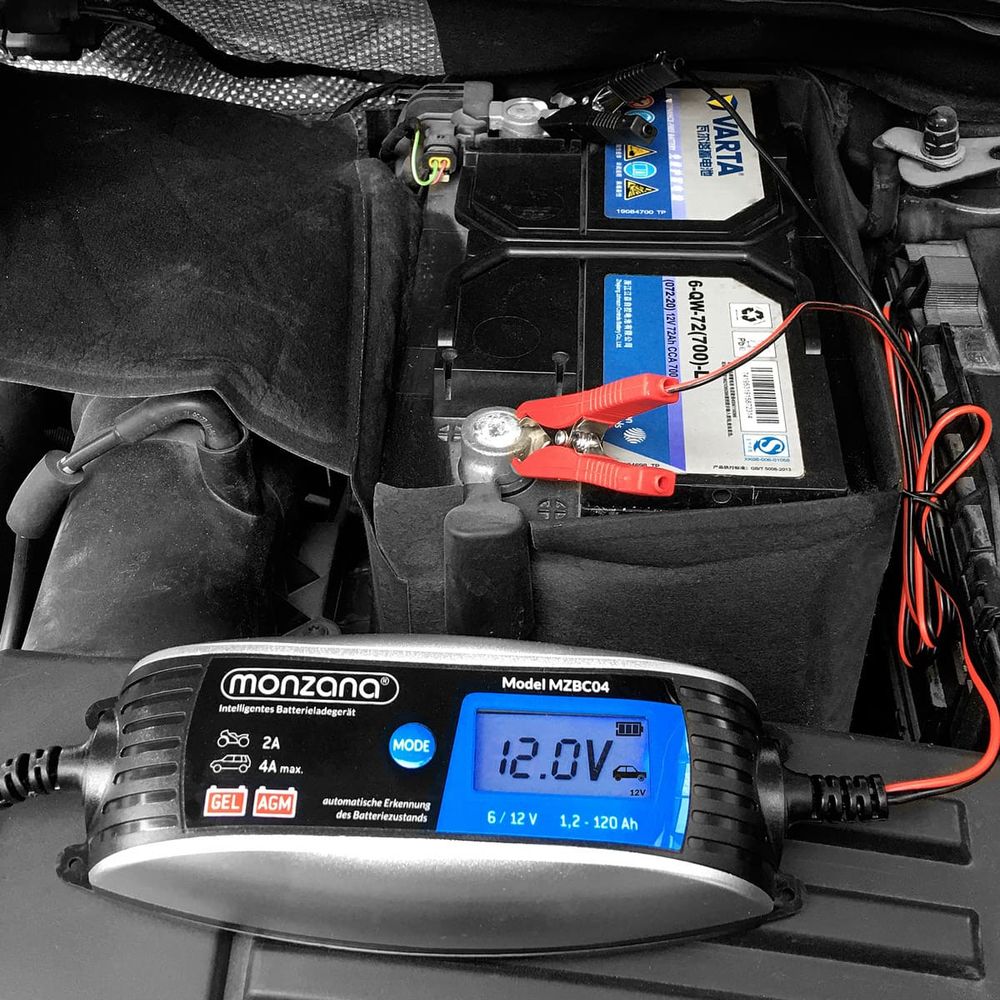  Batterilader 6V 12V